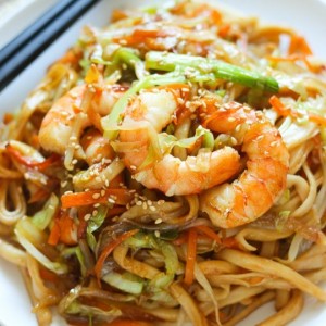 日式海鮮炒烏冬
