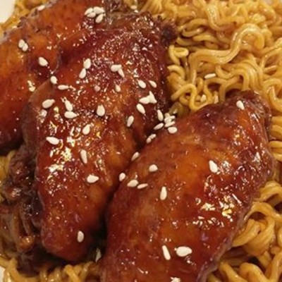 迷你瑞士汁雞翼撈公仔麵 - 銅鑼灣分店