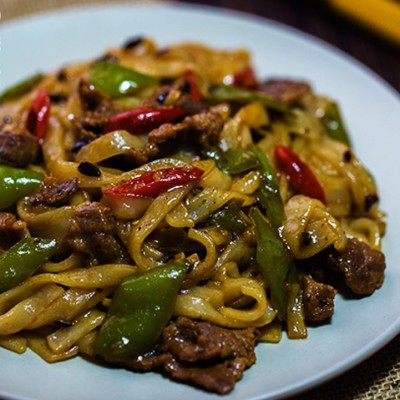 豉椒牛柳絲炒河粉 - 銅鑼灣分店