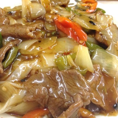 豉椒牛肉炒河 - 銅鑼灣分店
