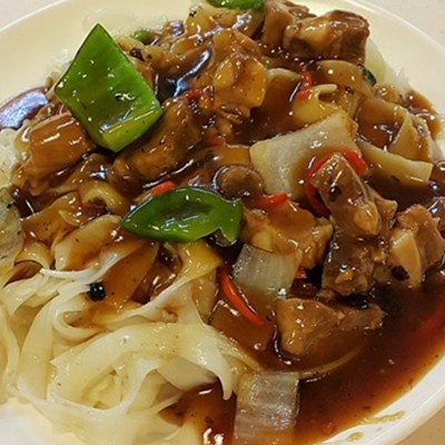 豉椒排骨炒河 - 銅鑼灣分店