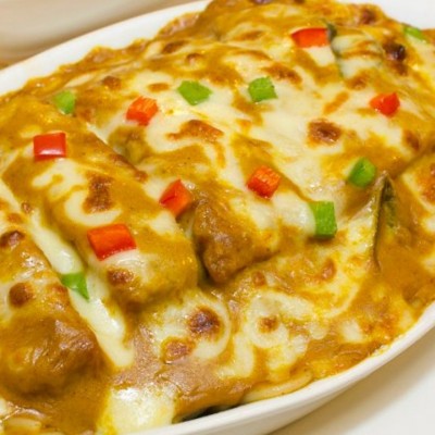 濃香椰汁焗葡國雞扒飯 - 濃香椰汁焗葡國雞扒意粉 - 銅鑼灣分店
