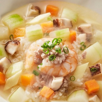 時菜什菇海蝦球湯飯 - 銅鑼灣分店