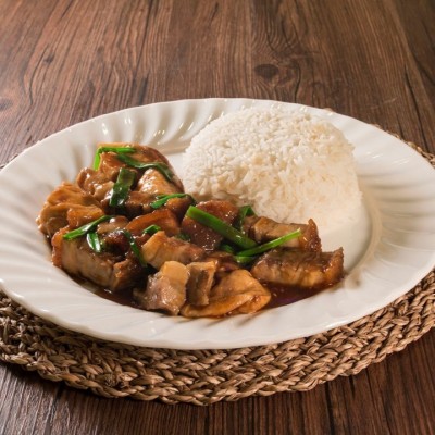 枝竹火腩饭 - 枝竹鱼柳饭 - 铜锣湾分店
