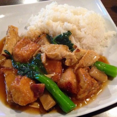 豆腐火腩饭 - 豆腐鱼柳饭 - 铜锣湾分店