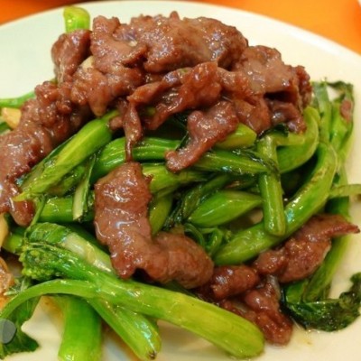 時菜炒牛肉 - 銅鑼灣分店