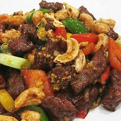 香蒜腰果牛柳粒 - 銅鑼灣分店
